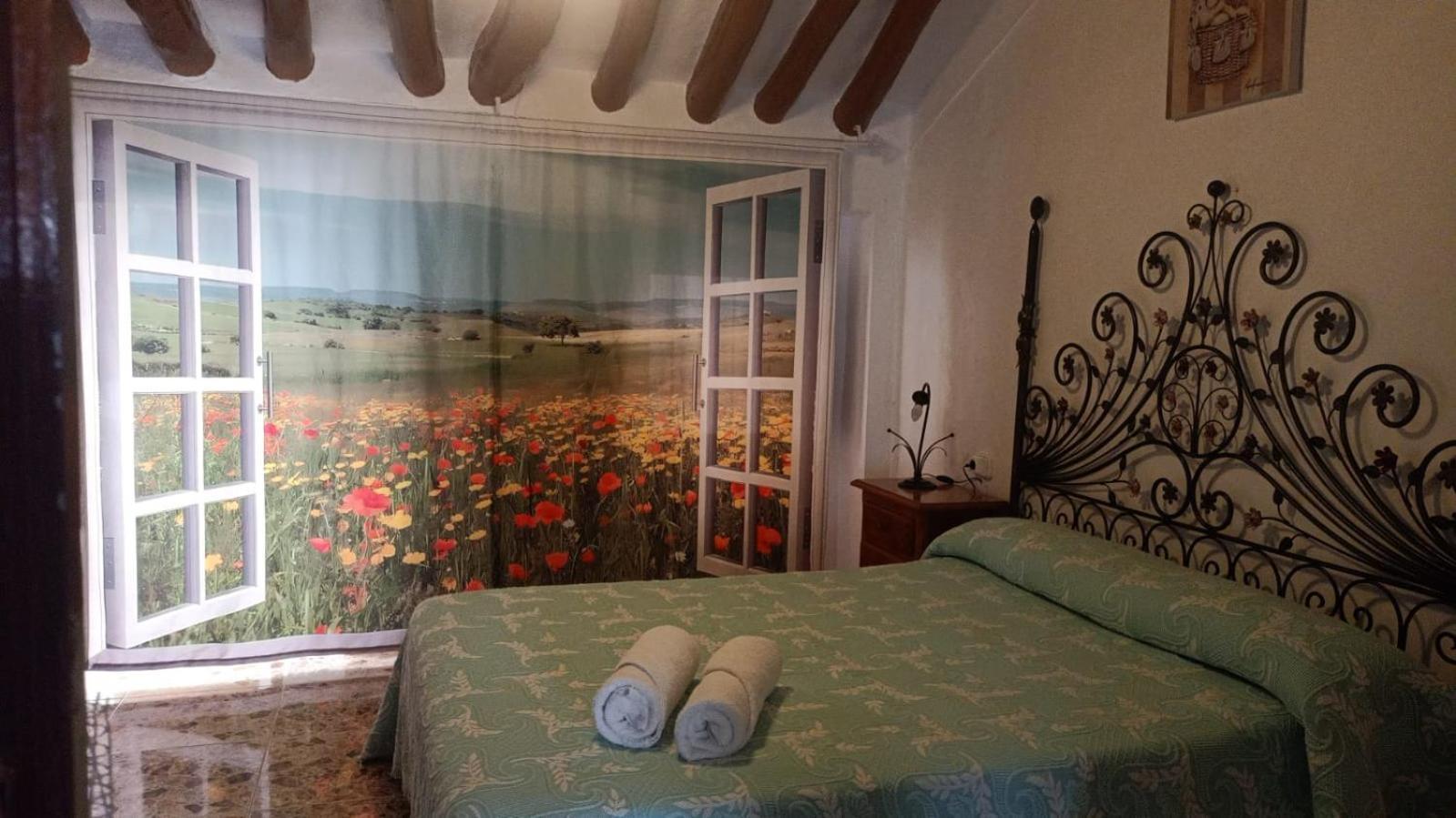 Apartamento Casa Con Vistas Al Campo Y Cocina Con Terraza Villanueva de San Juan Esterno foto